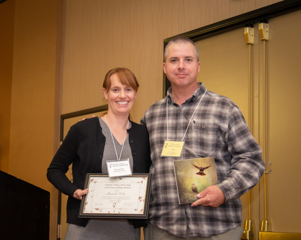 Samantha Arthur, Conservation award recipient