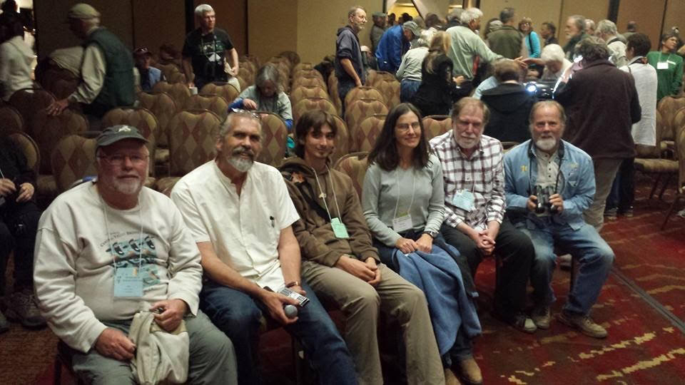 The Bird ID panel hosted by Ed Harper was fantastic as always. This is a big favorite of the crowd. Our panel L to R: Jon Dunn, Keith Hansen, John Garrett, Kristie Nelson, Joe Morlan, and Kimball Garrett.