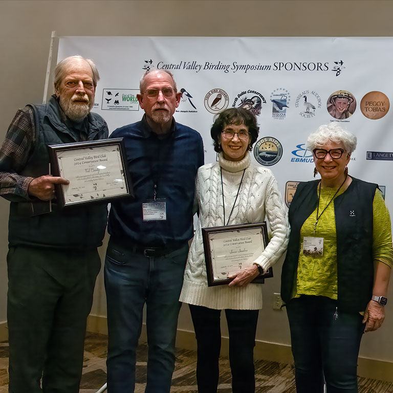 conservation-award-ted-beedy-and-susan-sanders Ted Beedy and Susan Sanders receiving conservation award