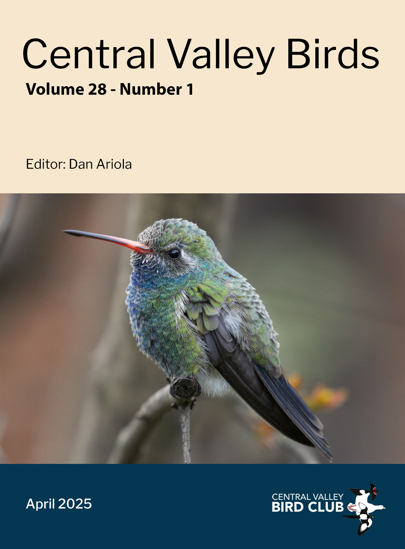 Central Valley Birds Volume 28 Number 1